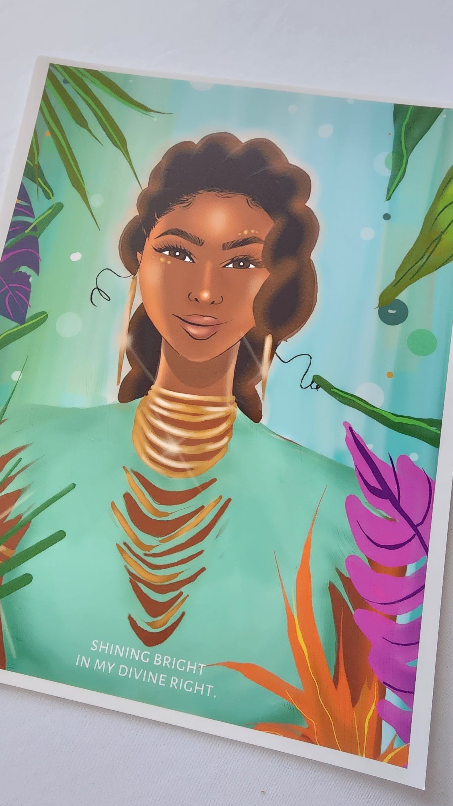 Shinging In My Right -8.5x11 Print