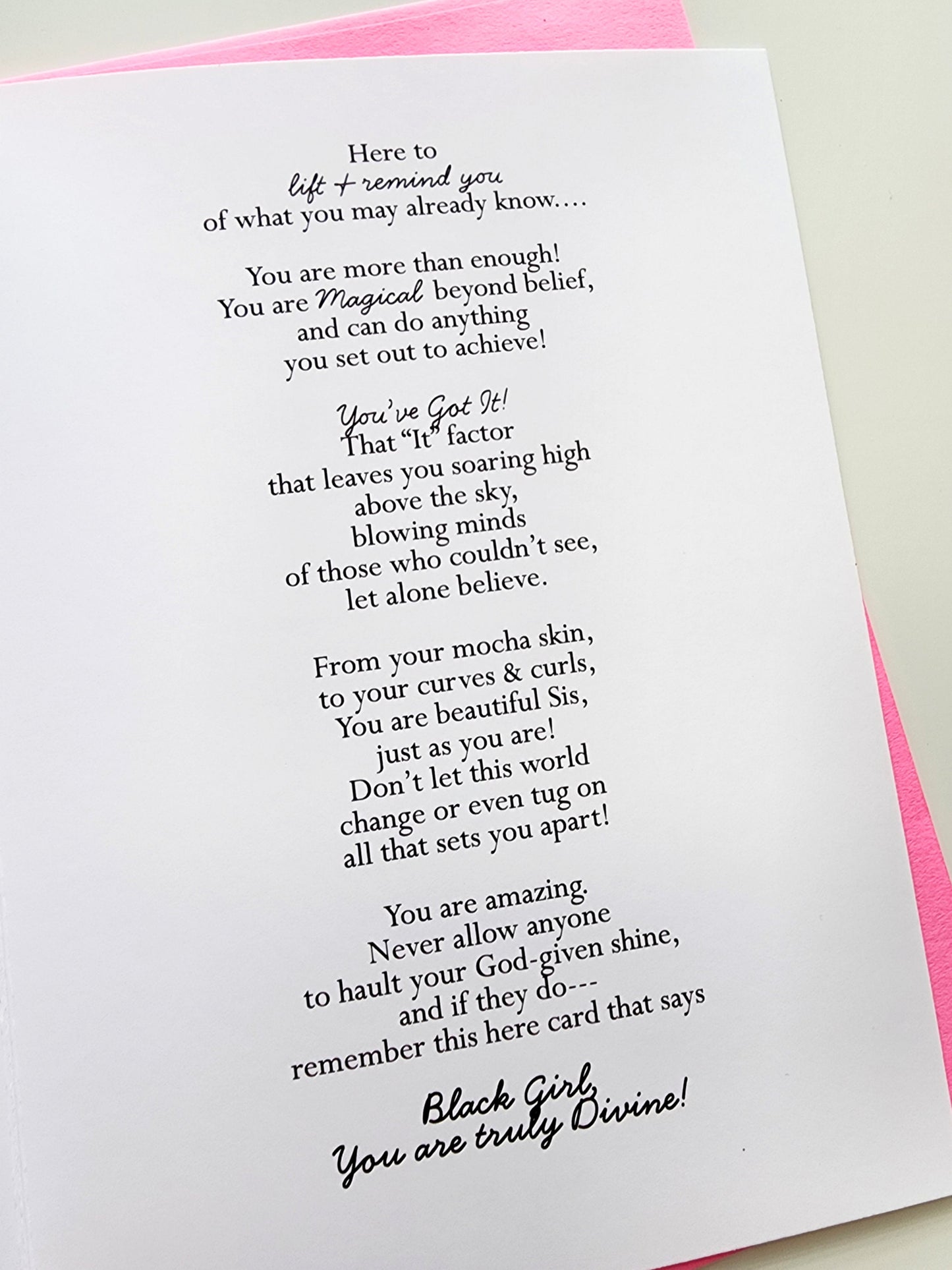 Queens Uplift Queens - Empowerment | Black Girl Greetings | Woman | African American Greeting Card | Illustration | Natural Hair | Melanin