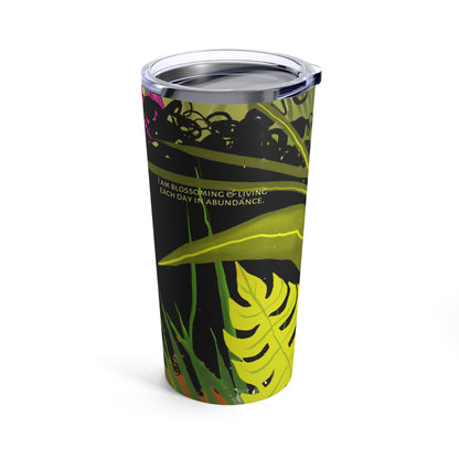 Blossoming Beautifully - Tumbler 20oz