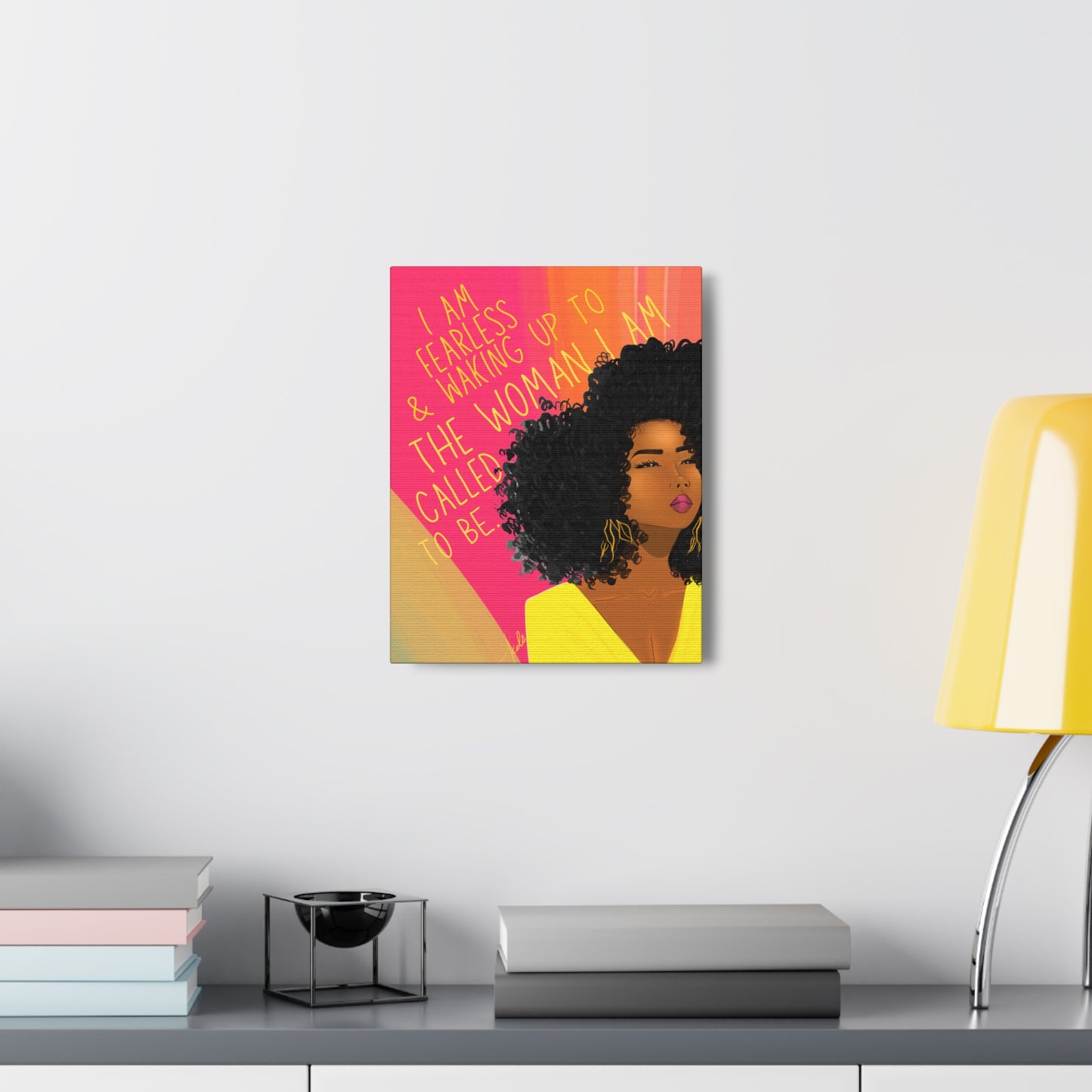 I Am Fearless - Canvas Gallery Wraps