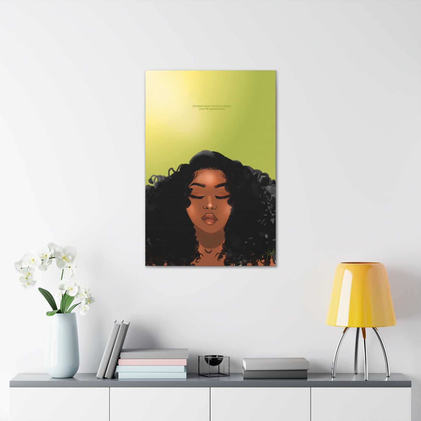 In God's Light - Canvas Gallery Wraps