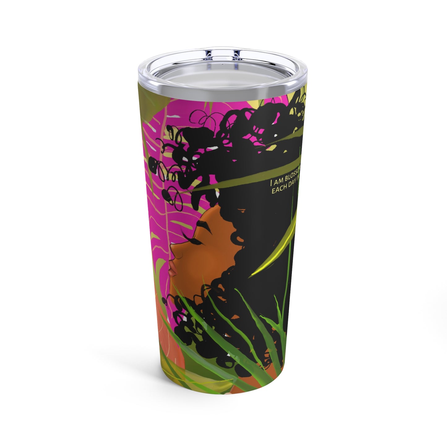 Blossoming Beautifully - Tumbler 20oz