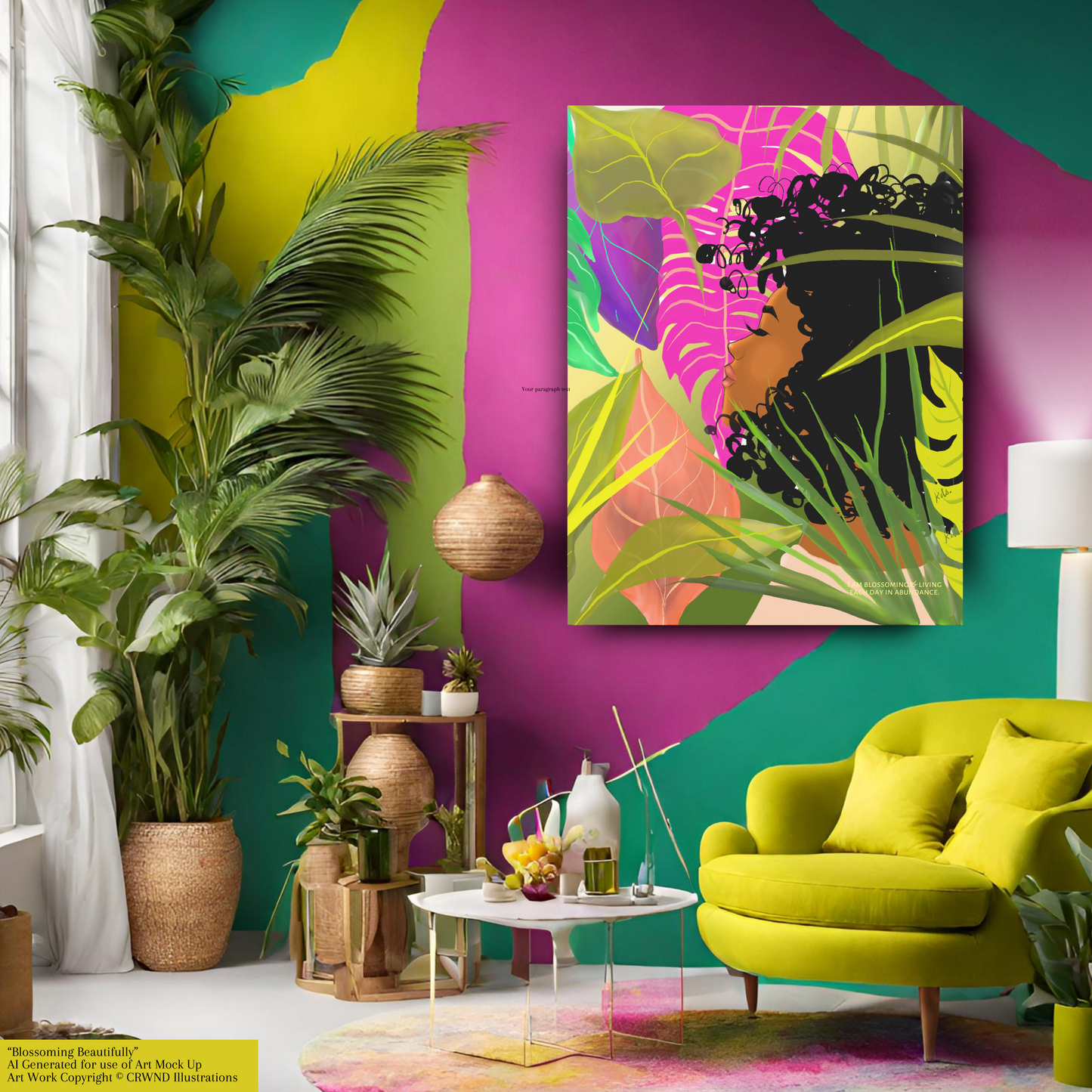 Blossoming Beautifully - Canvas Gallery Wraps