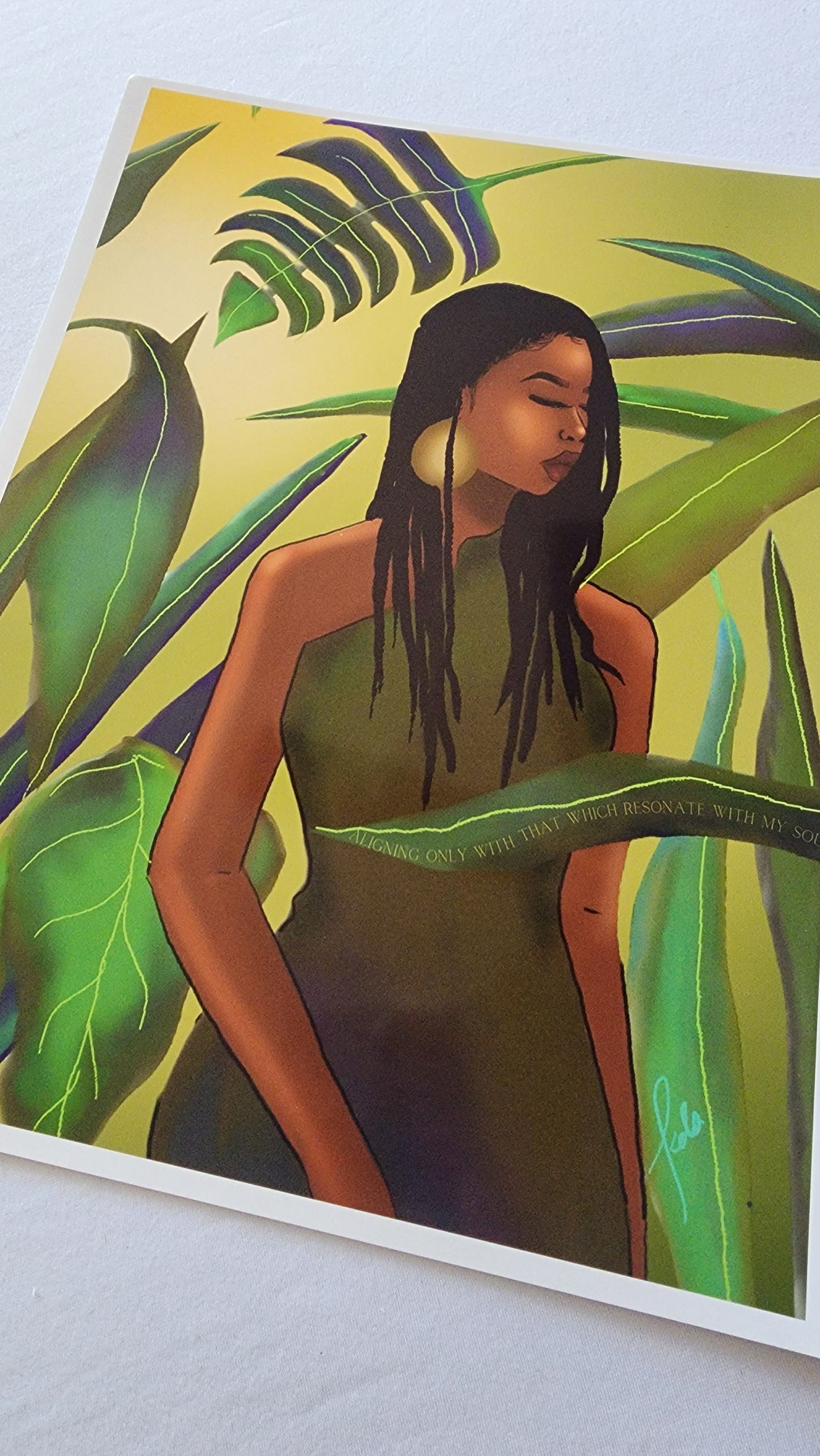 Divinely Aligned - 8.5X11 Print