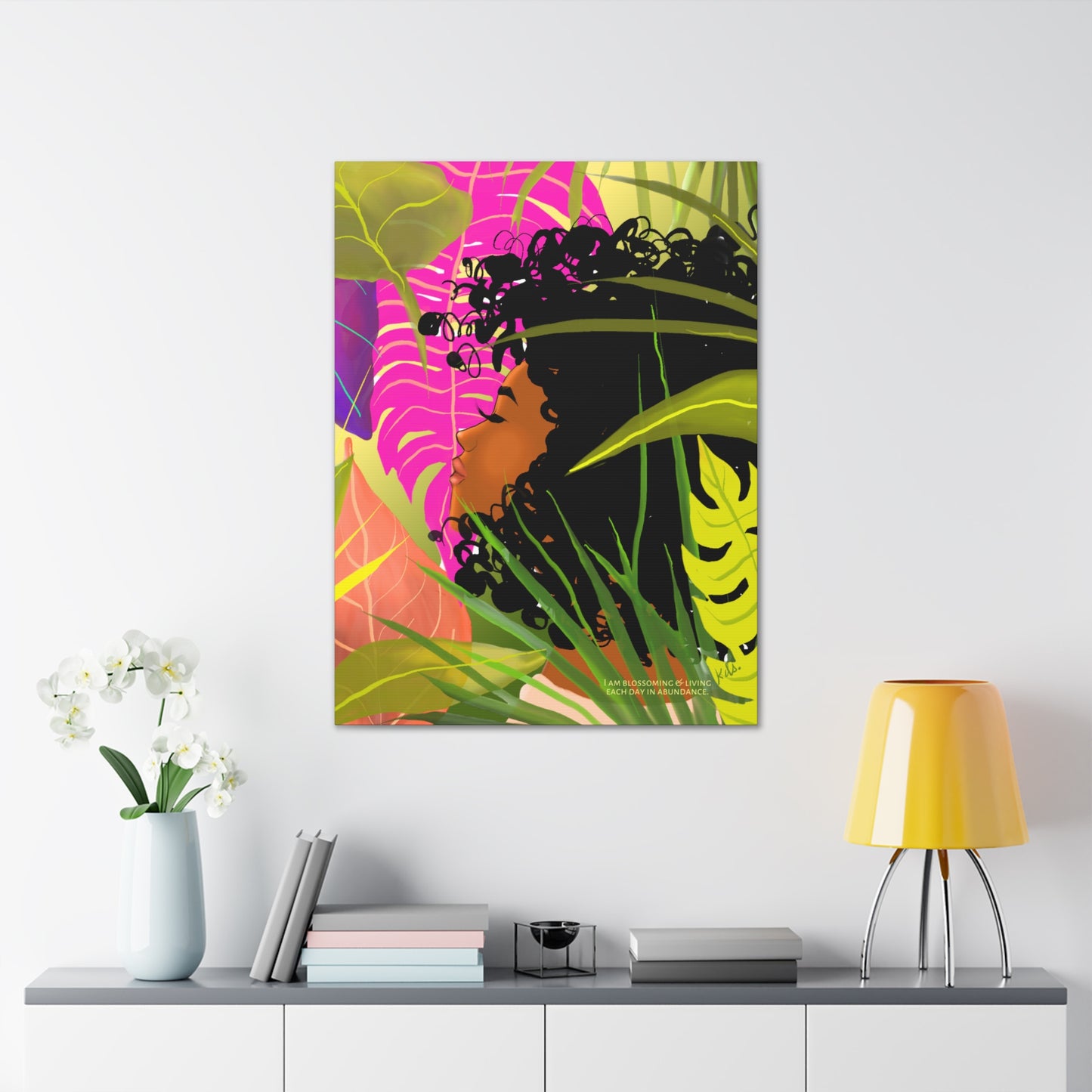 Blossoming Beautifully - Canvas Gallery Wraps