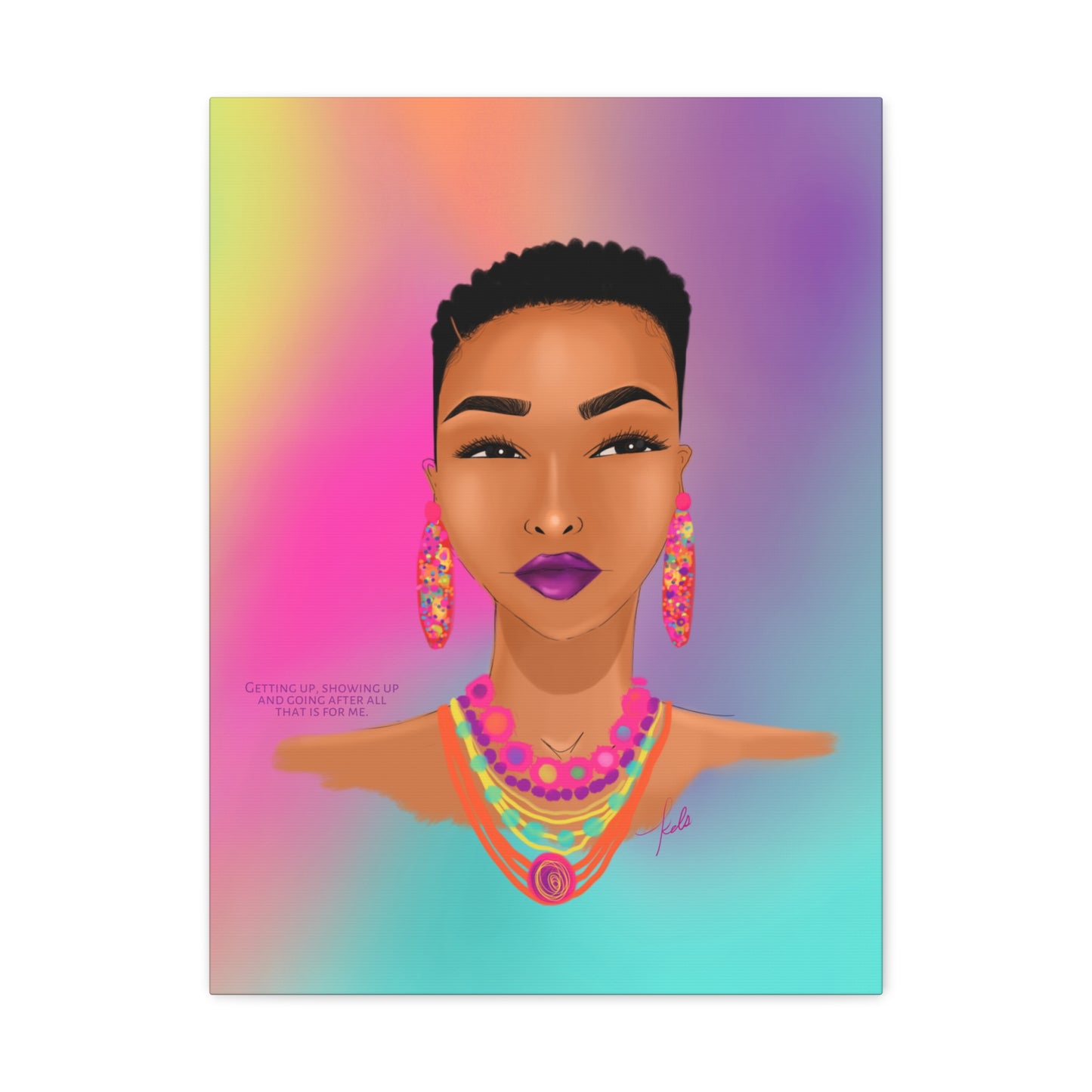 Blossoming Beautifully - Canvas Gallery Wraps