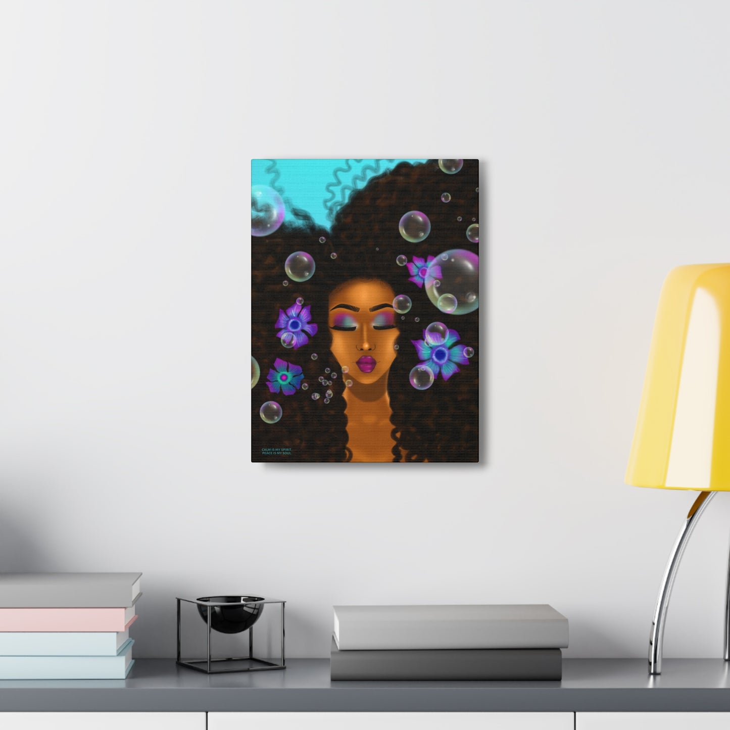 Calm Is My Spirit  - Canvas Gallery Wraps