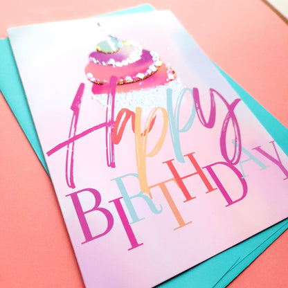 Cupcake - Birthday Card