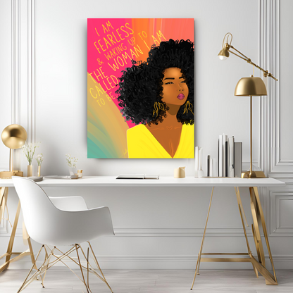 I Am Fearless - Canvas Gallery Wraps