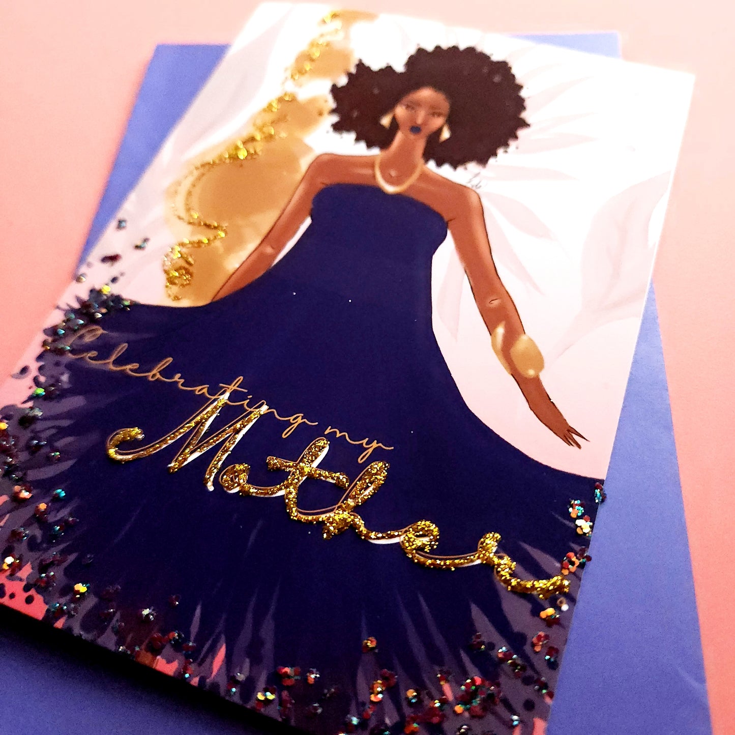 Celebrating My Mother - Mom Birthday Card