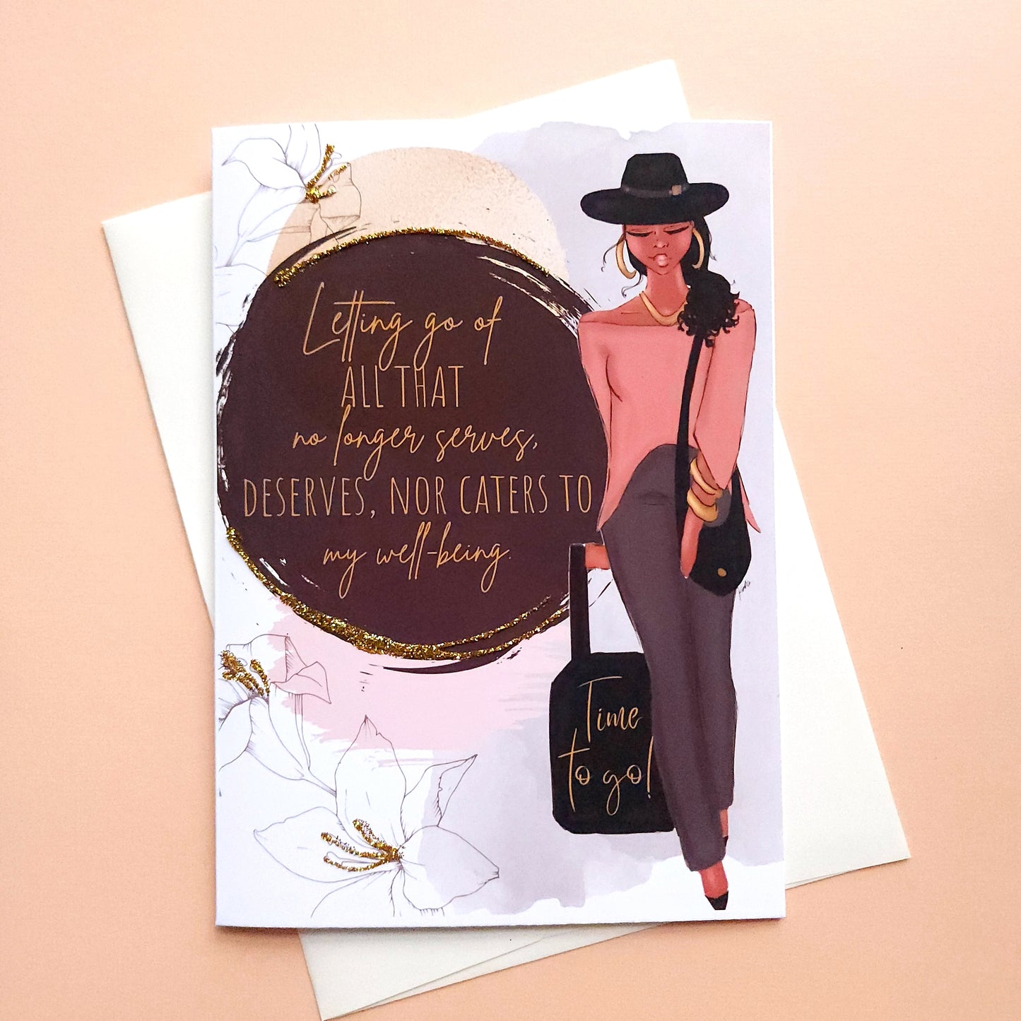 Letting Go - Self Affirmation Greeting Card