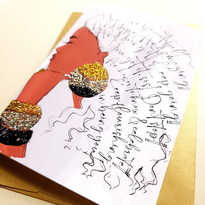 You Are Beautiful, Sis - Birthday Card