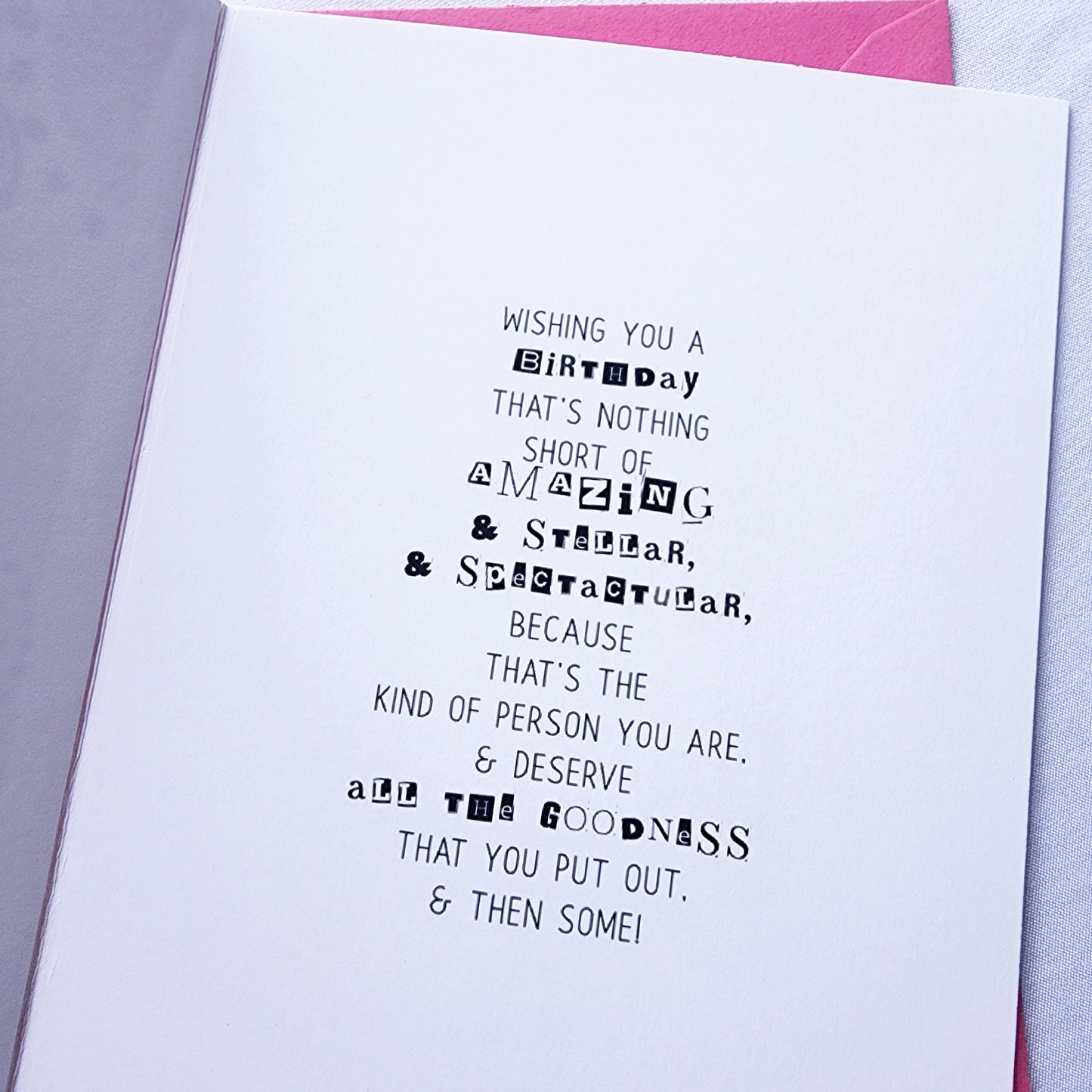 Happy Birthday - Retro Design Card