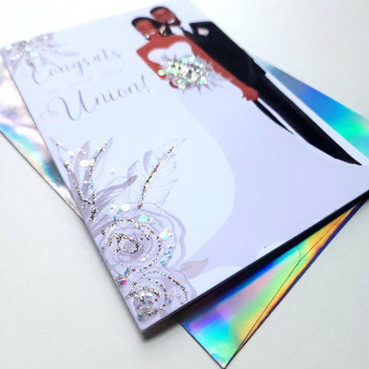 Congrats On Your New Union - Wedding Celebration Card