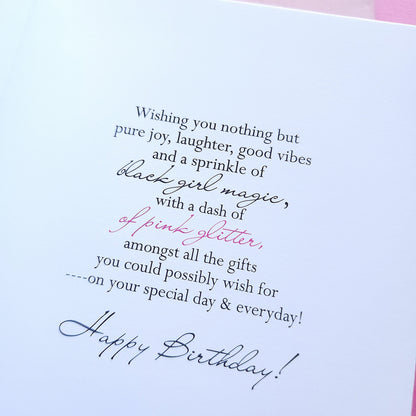 Pink Tutu - Birthday Card