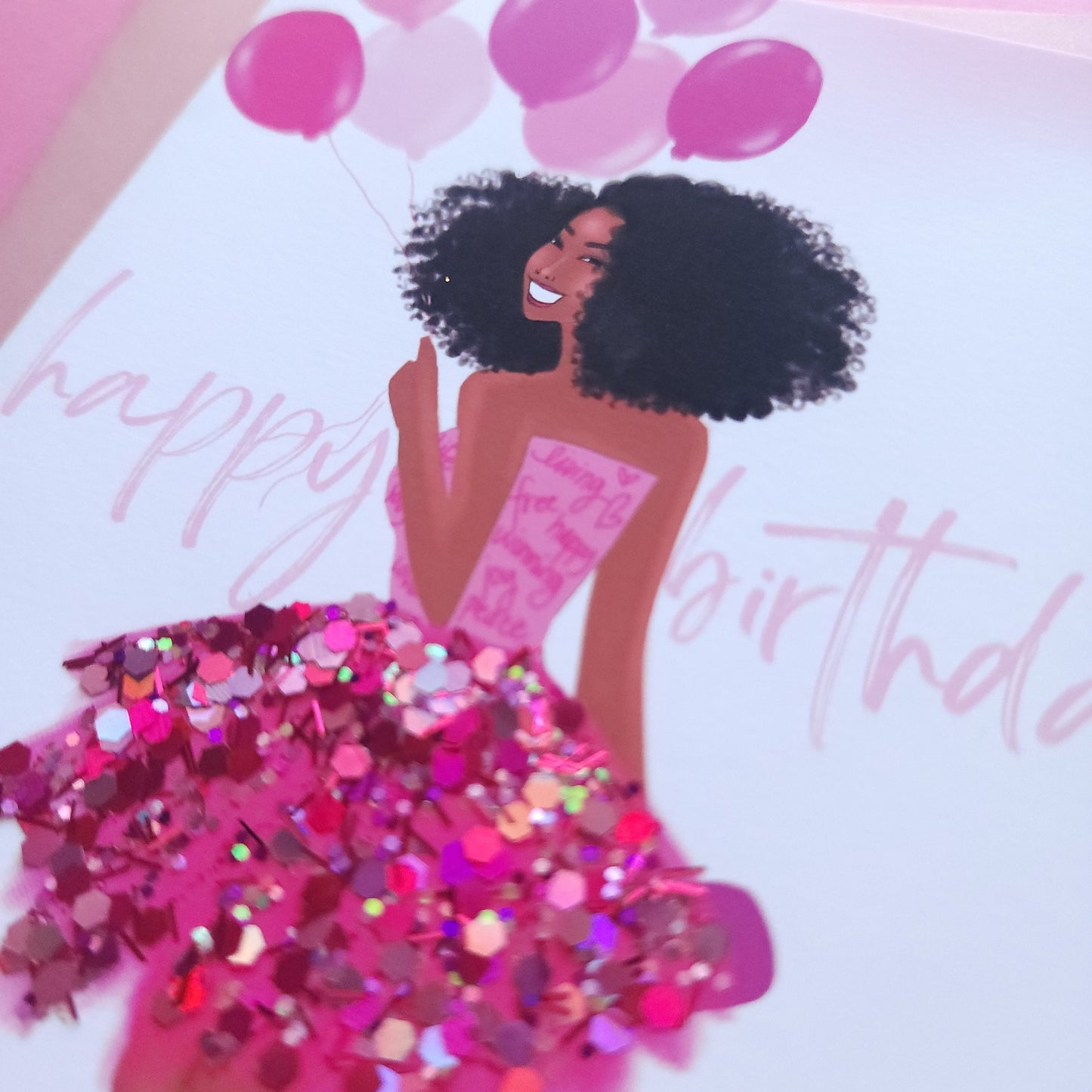 Pink Tutu - Birthday Card