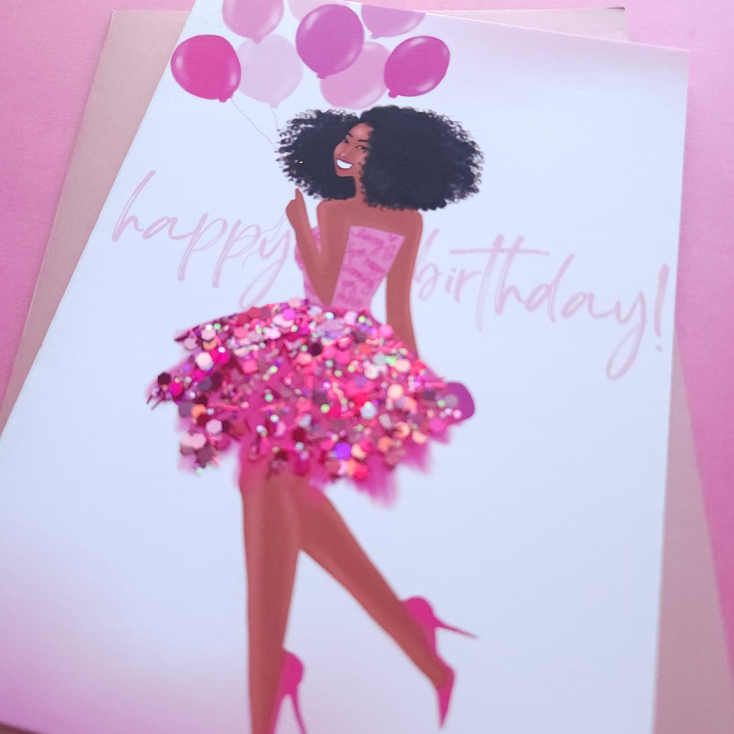 Pink Tutu - Birthday Card