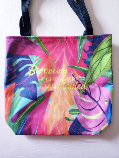 Blooming Right Where You Are Planted - Tote Bag