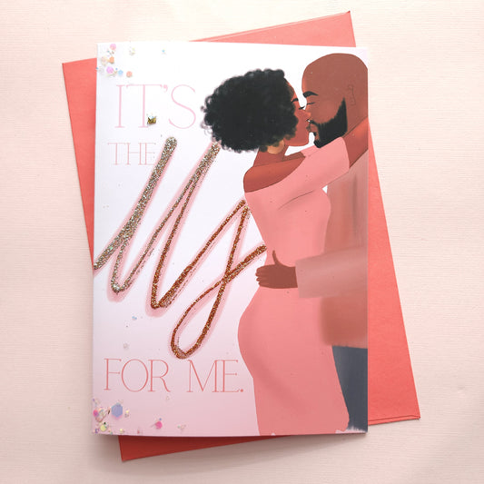 *New* It's the "Us" for Me - Greeting Card