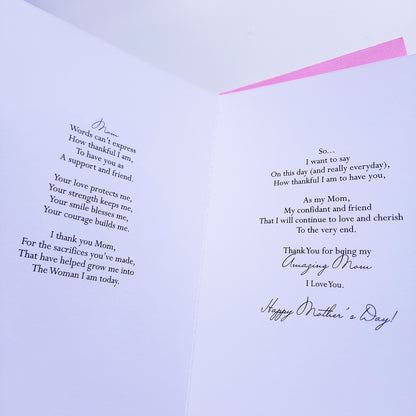 Happy Mothers Day, Mom - Greeting Card