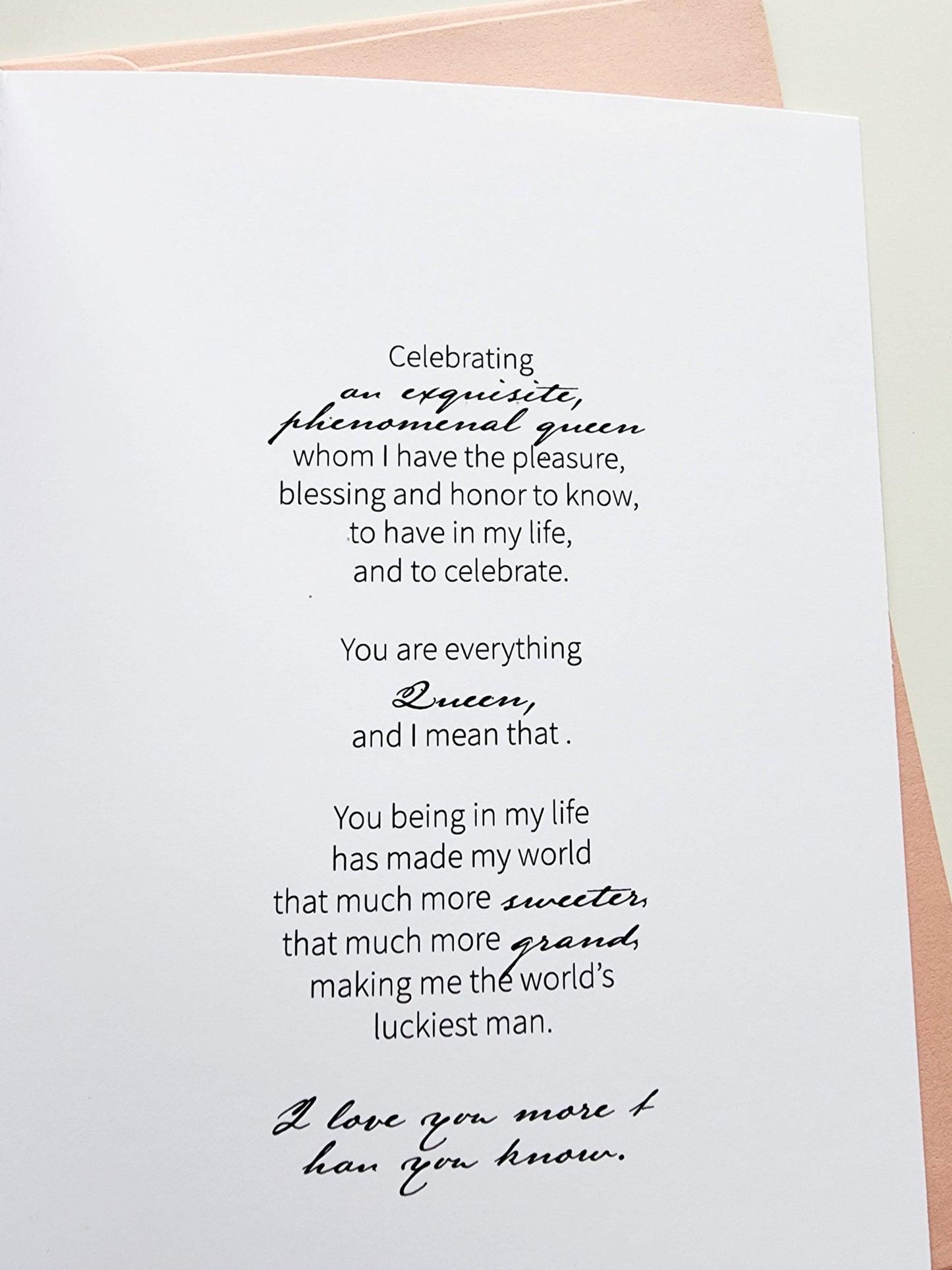 Phenomenal Woman Card - Birthday | Anniversary | Valentine's Day | Just Because | Black Woman | Black Girl | Card