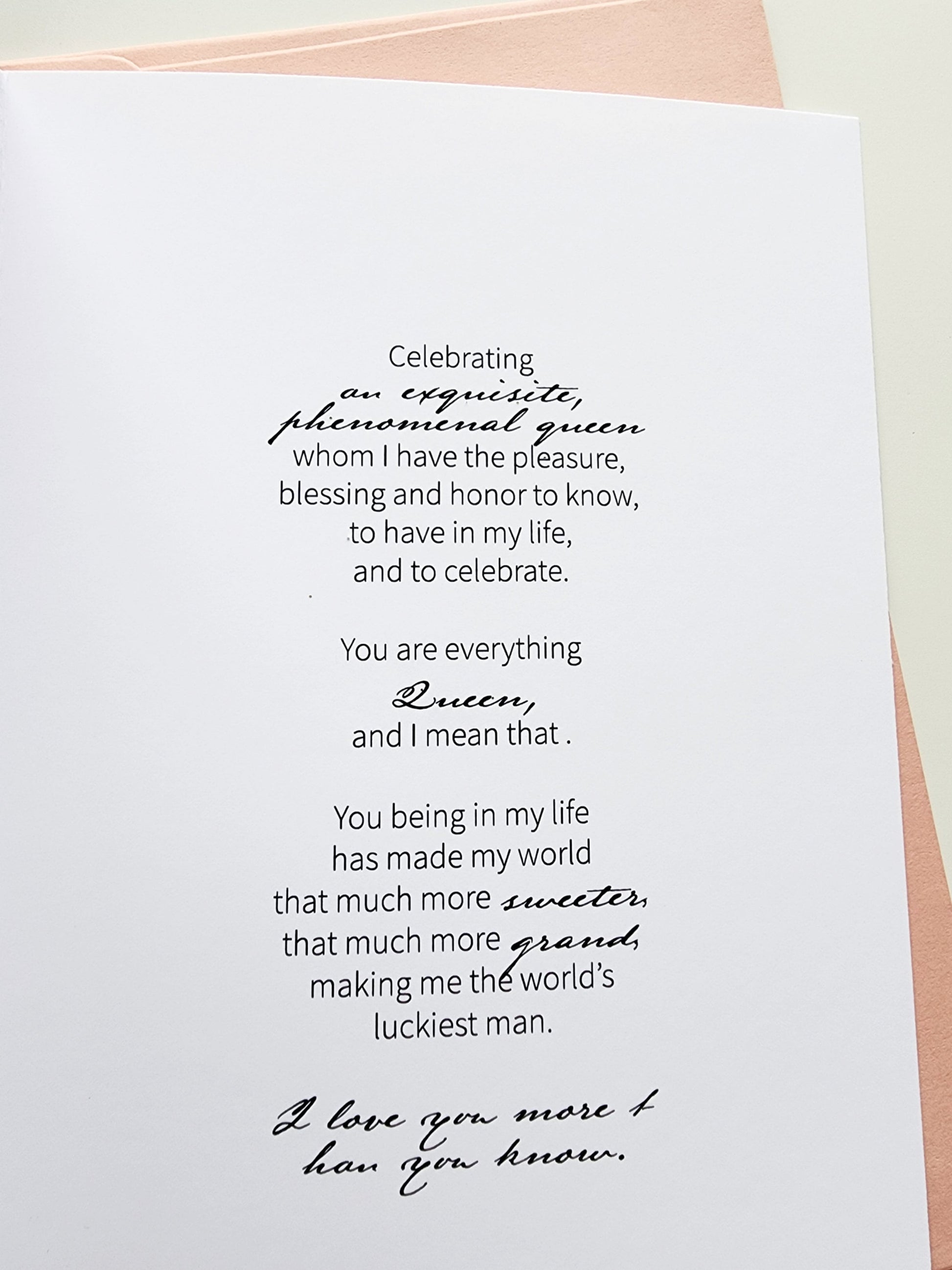 Phenomenal Woman Card - Birthday | Anniversary | Valentine's Day | Just Because | Black Woman | Black Girl | Card